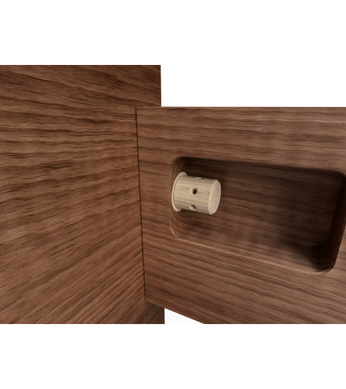 Holzverbinder Set für metallfreie Schraubverbindungen