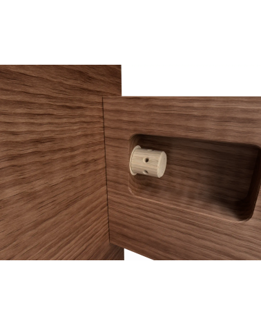 Holzverbinder Set für metallfreie Schraubverbindungen