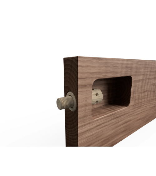 Holzverbinder Set für metallfreie Schraubverbindungen