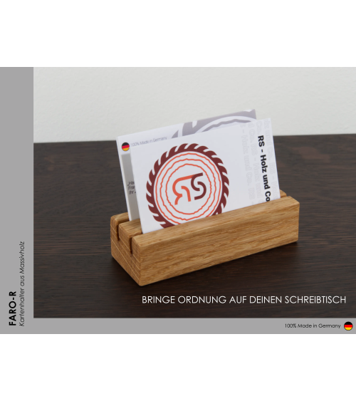 Visitenkartenhalter FARO-R